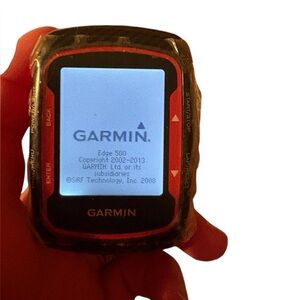 Garmin Red Fitness Tracker with Rugged Design